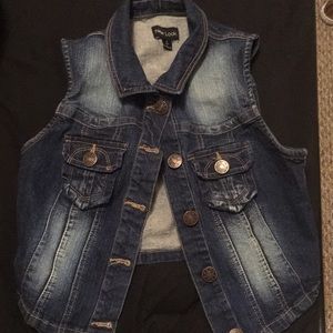 Denim vest